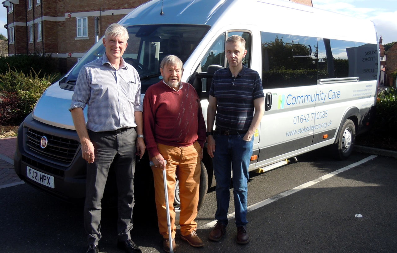 Community Care Bus - Phil Henderson, Peter Marsh, William Pine