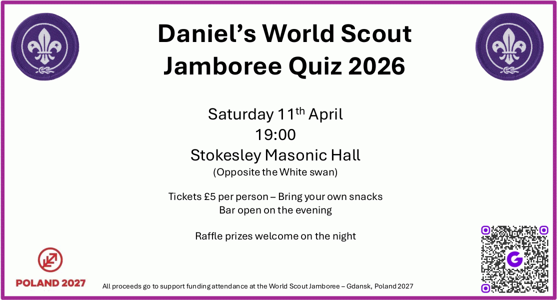 Daniel's World Scout Jamboree Quiz - 2026